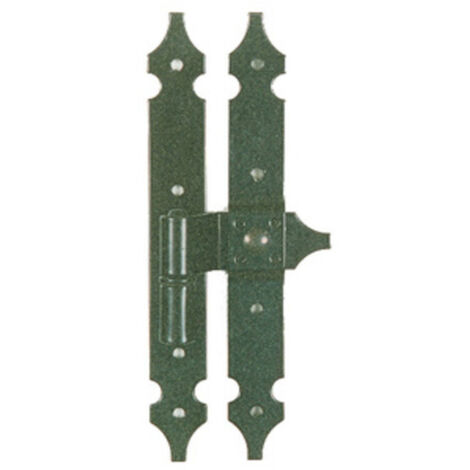 4PZ CERNIERA FERRO BATTUTO ART. 6304 ALA VERTICALE E ORIZZONTALE CM. 25