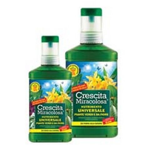 4PZ CONCIME UNIVERSALE "CRESCITA MIRACOLOSA" - ml.375 in flacone