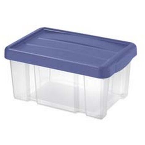 4PZ CONTENITORE "PUZZLE BOX" CON COPERCHIO A SCATTO  - cm.29,4x19,6x14h. lt.5