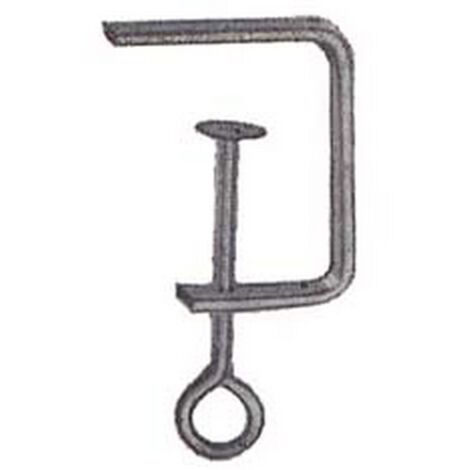 4PZ MORSETTI TRAFORO - mm.100 in acciaio zincato