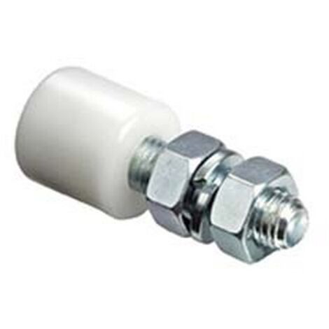 4PZ OLIVA A RULLO IN NYLON PER SCORREVOLI  ART.243 - mm.75, rullo ø mm.40