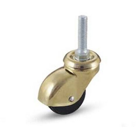 4PZ RUOTE CUFFIA GOMMA PERNO "210B"  mm35x18 perno  mm8x30 mm50h. port