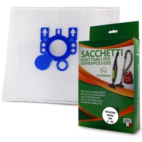 12 Sacchetti + 8 Filtri Per Aspirapolvere Miele - Compatibili C1 C2 C3 S400i S600 S800 - Foto 9