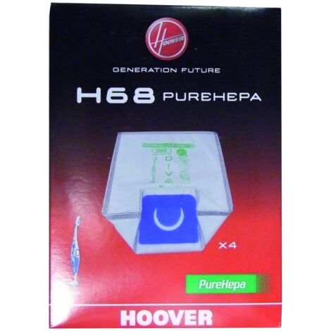 4pz SACCHETTI SCOPA ASPIRAPOLVERE HOOVER DIVA GREEN RAY ORIGINALI