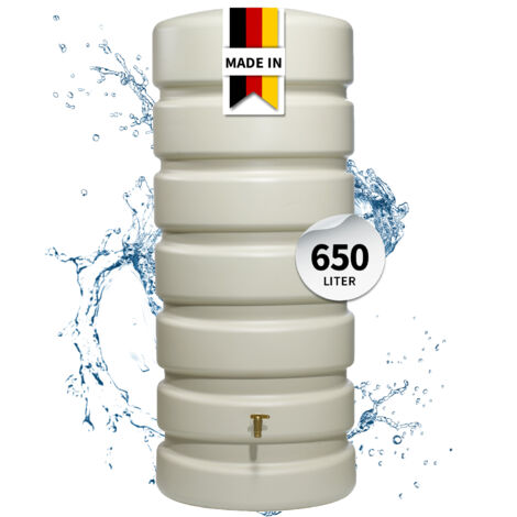 4rain CLASSIC Wandtank 650 L, sandbeige