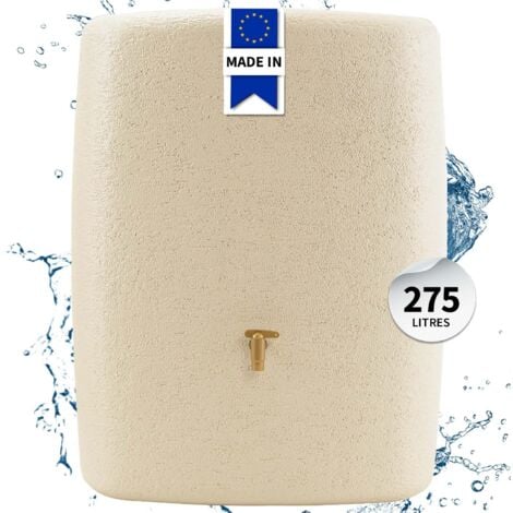 GRAF 4rain Cuve murale TERRA 275L sable avec robinet PE imitation laiton