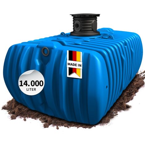 4rain FLAT XL Flachtank 14000 Liter inkl. Schachtverlängerung
