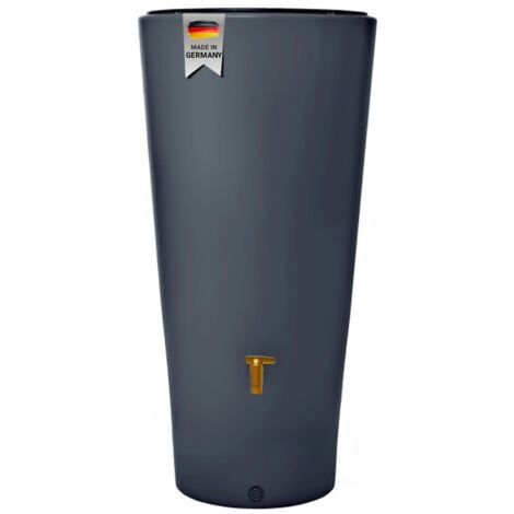 4rain VASO 2in1 Regenspeicher 220 L, graphite grey, inkl. Pflanzschale - 295640