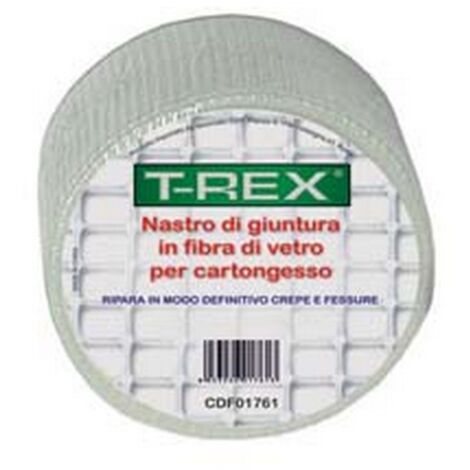 4ROTOLI NASTRO ADESIVO PER CARTONGESSO - mm.50x90 mt.