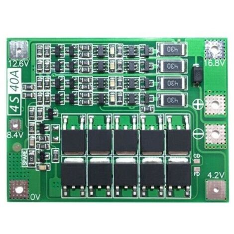 4s 40a Version Equilibrada De Placa De Proteccion Pcb Para Bateria De Litio
