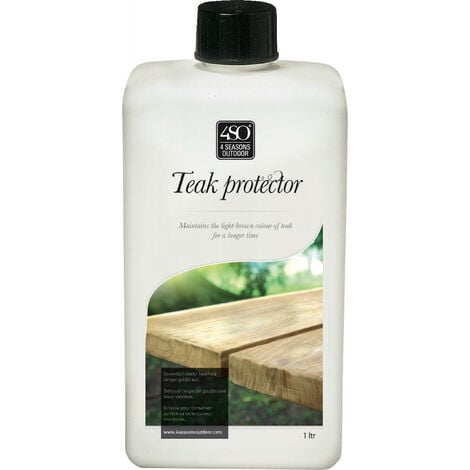 4SEASONS OUTDOOR 4Seasons Teak Protector Teakholz-Pflegemittel Reiniger auf Wasserbasis 1000 ml