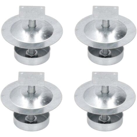 4Set pieds de ruche anti-fourmis en acier inoxydable Base de ruche apiculture support de ruche pour apiculteur