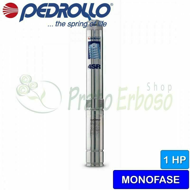 

Pedrollo - 4SRm 6/6 F-PD - Bomba eléctrica monofásica sumergible de 1 HP