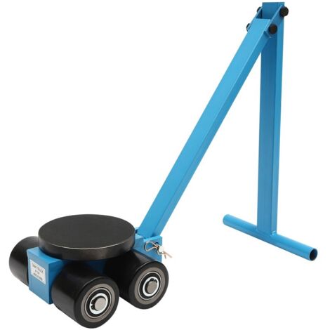 4T/8818,5 lb Rouleau de barre de direction Rouleau pliable Rouleau de transport robuste Rouleau de transport de conteneurs
