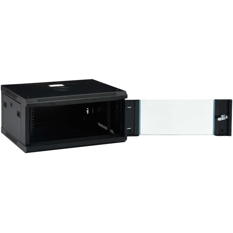 4u Netzwerkschrank Wandmontage 19' Ip20 600x450x285 Mm Vidaxl