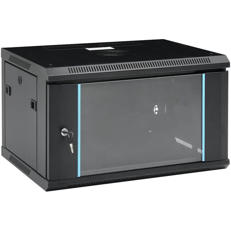 6u Netzwerkschrank Wandmontage 19' Ip20 600x450x375 Mm - Vidaxl