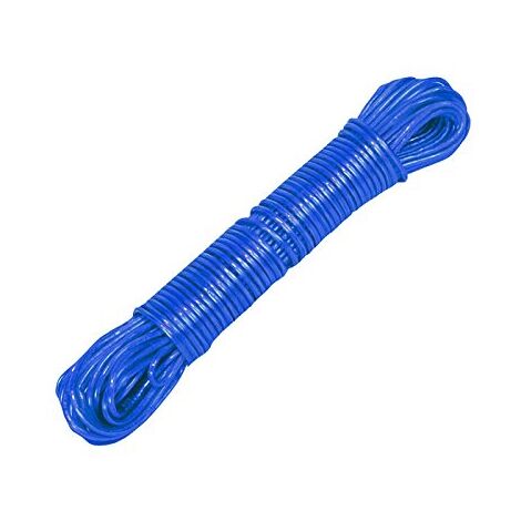 4U-Onlinehandel 15 m Cuerda para tender ropa de cable de acero con recubrimiento cuerda cuerda cuerda