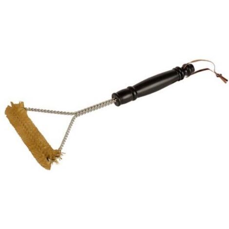 4U-ONLINEHANDEL BARBECUE BROSSE BROSSE DE NETTOYAGE BROSSE MÉTALLIQUE 31 CM POUR GRILLES BROSSE