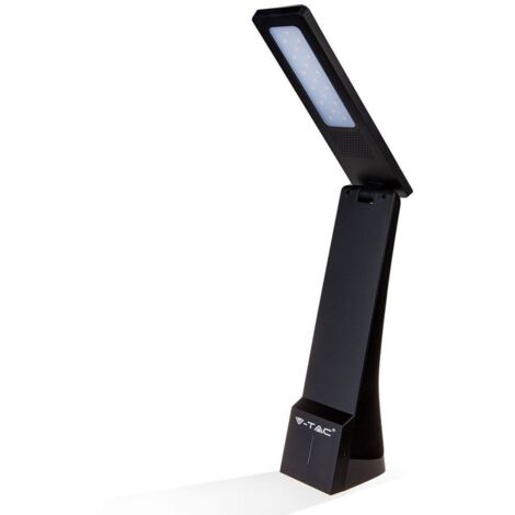 4W LED LAMPADA TAVOLO NERO