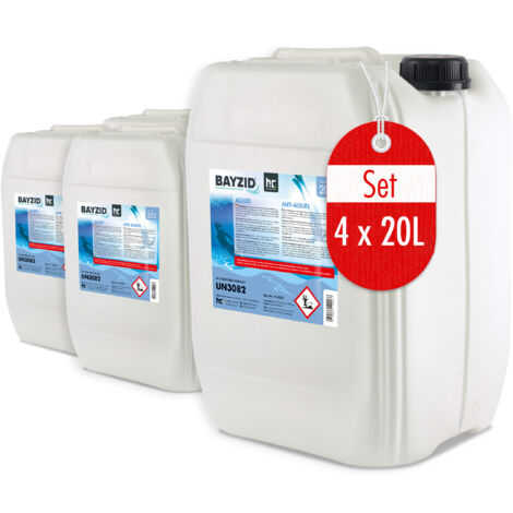 4x 20 L BAYZID® Algizid Algenverhütung