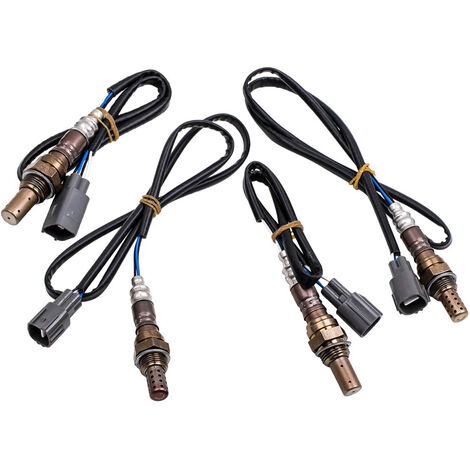 4x Air Fuel Ratio Oxygen Lambda Sensor O2 Per Toyota Rav 4 Anteriore+posteriore