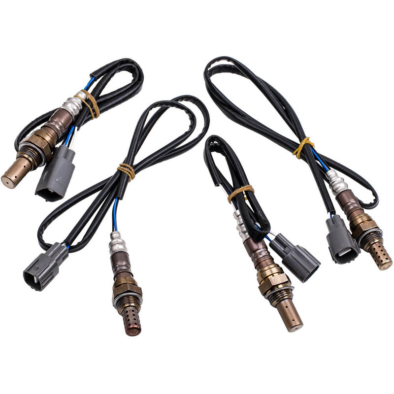 Image of 4x Air Fuel Ratio Oxygen Lambda Sensor O2 Per Toyota Rav 4 Anteriore+posteriore