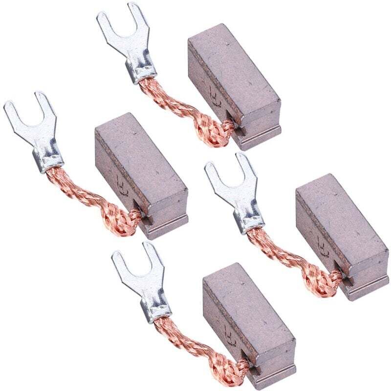 Image of 4x balai de charbon, charbons pour moteur électrique 7mm x 10mm x 20mm pour outil électrique
