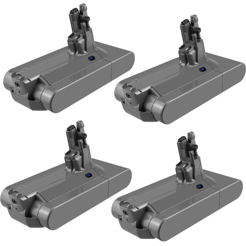 4X Batterie pour Dyson V11 Absolute Extra V11 Absolute V11 295124-01 25,2V 3600mAh Batterie à vis