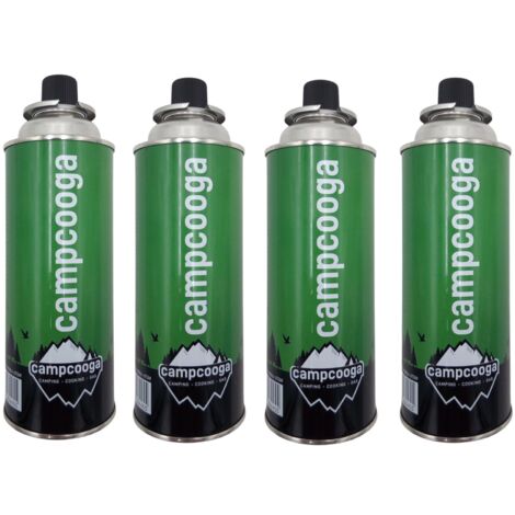 4x Butan Gas Kartusche 2,08L Gaskartuschen Bunsenbrenner Campingkocher je 227g