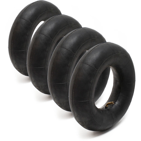 4x cámaras aire ruedas pequeñas 3.50-4 válvula angular TR87