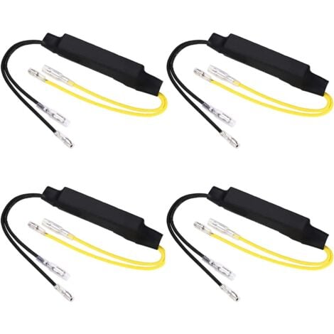 START 4X clignotant universel de moto 12V 21W, indicateur LED, adaptateur de résistance de charge, clignotant, correction des erreurs de moto