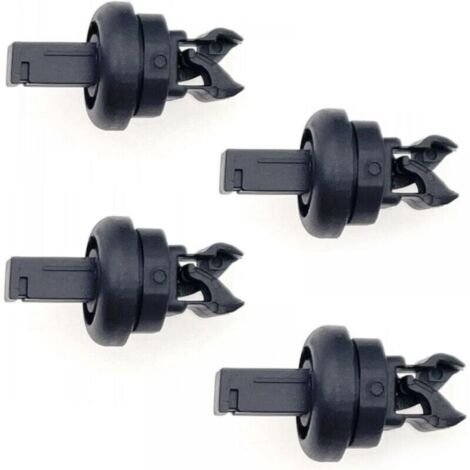 4x Clip pour étagère à colis coffre de voiture 79916JD00A, 7705099001 8200675047 clips de fixation Cintre à cordes pour étagère arrière voiture attaches de retenue de moulure plastique noir