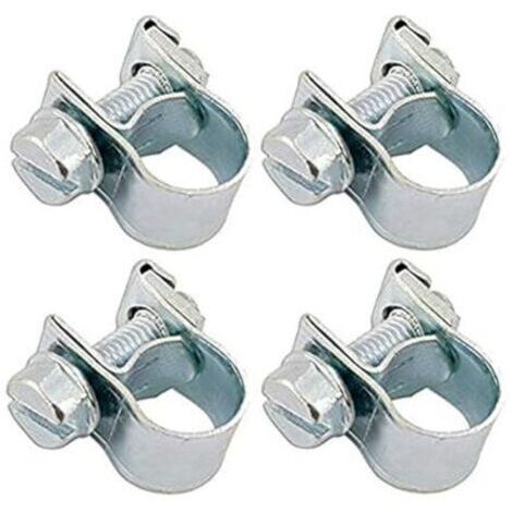 4x COLLIER DURITE ESSENCE A VISSER TONDEUSE MOTOCULTURE MOBYLETTE MOTO (6-8mm)