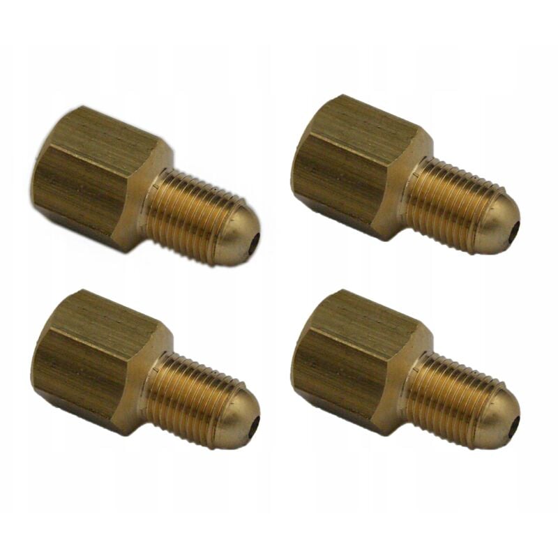 4x Connecteur réducteur de conduite de frein M10x1 externe / M12x1 interne, cône SF