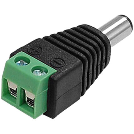 4x Connecteurs Adaptateurs 12v Balun Bnc Jack Rca Pour Dvr Caméras De Surveillance -alimentation 4x Mâle -