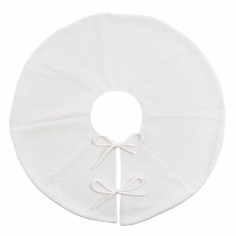 4x Copribase Albero Teddy Bianco D90