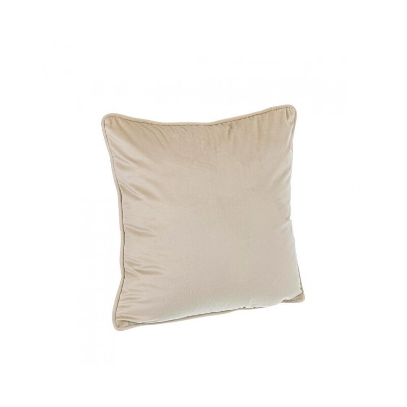 4x Coussin beige 40x40 en tissu