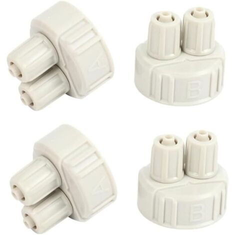4x DIY Aquarium Fish Tank Co2 Système Générateur avec Tubes Outil Partie Capsule pour Plantés Accessoires