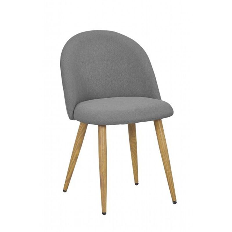 Webmarketpoint - Fauteuil gris 49x43x79