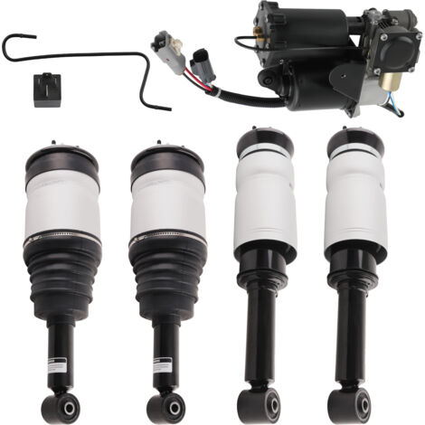 4x Federbein Luftfederung + Kompressor for LAND ROVER Discovery 3 4 Federung