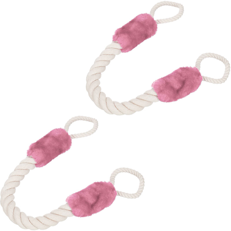 4x Fermaporta a Corda in Set da 4, Lunghi 60cm