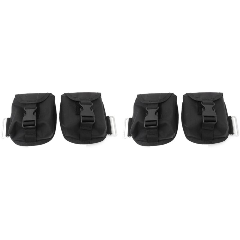 Image of 4X Gegengewichtstasche für Tauchen mit Schnellverschluss-Schnallen Gewichtstasche für Tauchen