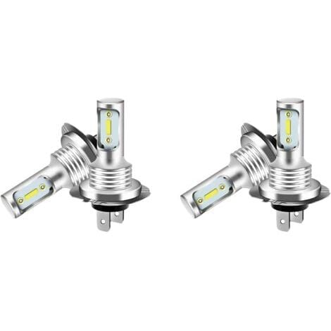 TIGREZY 4X H7 LED 6000K Superweiß 110W 8000LM Nebelscheinwerfer-Kit Abblendlichtlampen-Kit