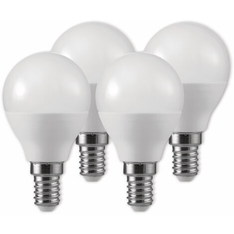 4x LED Tropfen 5,5W E14 470lm