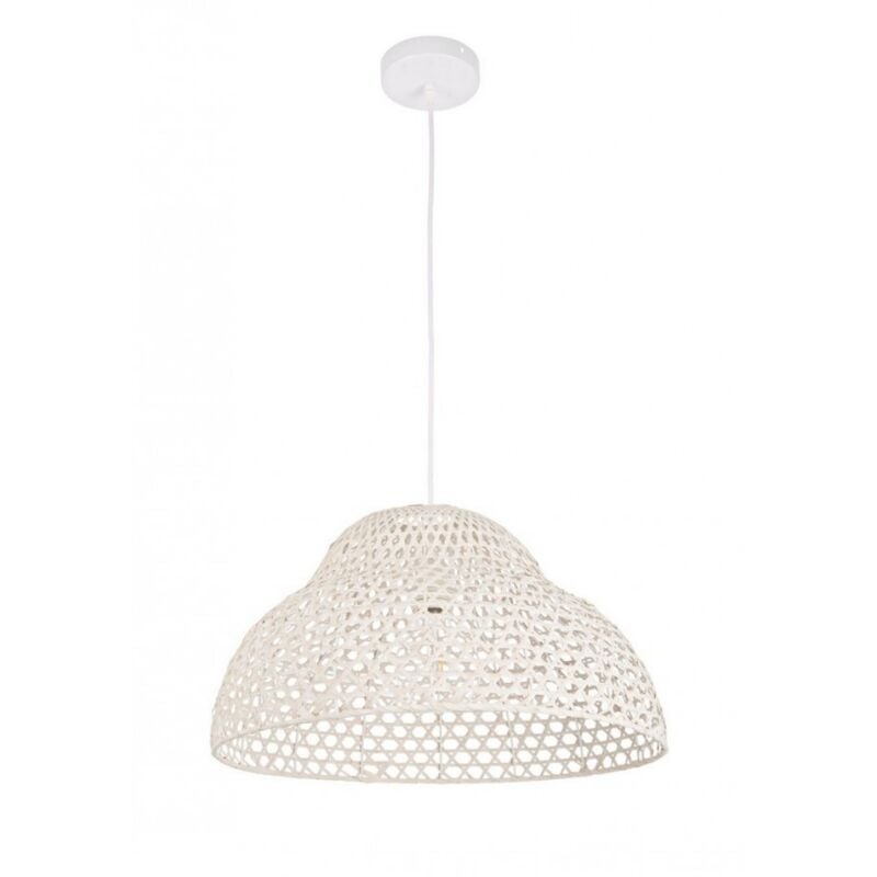 Iperbriko - 4x Lustre blanc en forme D.50x27h