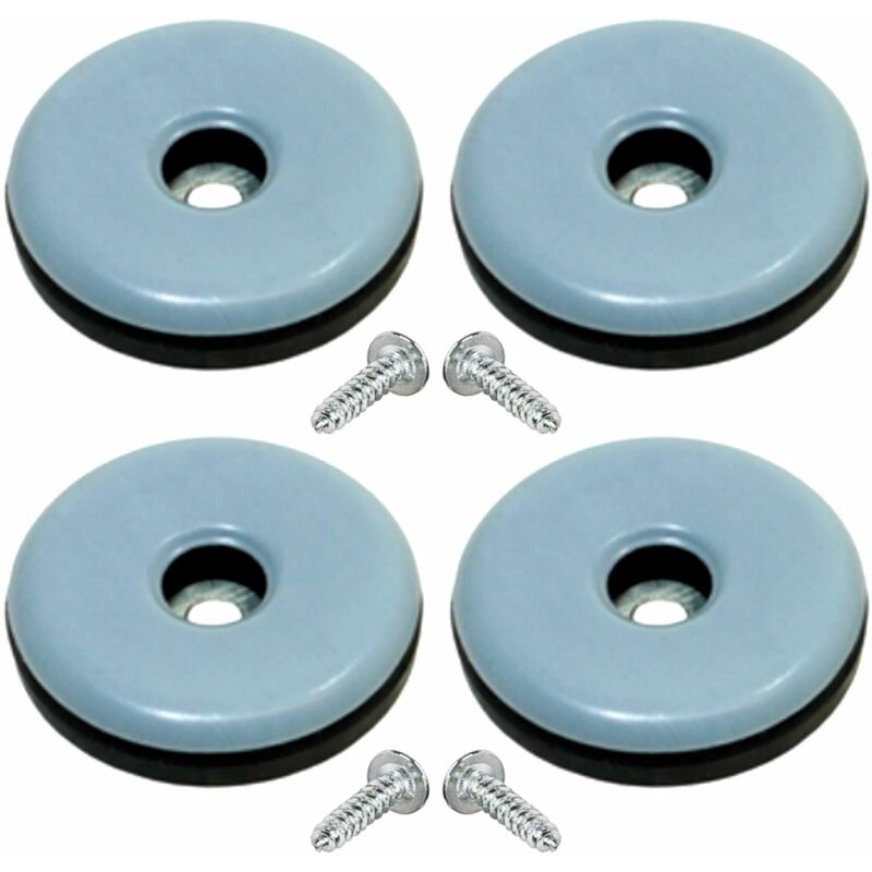 4x Patin glisseur 60 mm Téflon Teflon protection ptfe pied meuble plastique sol