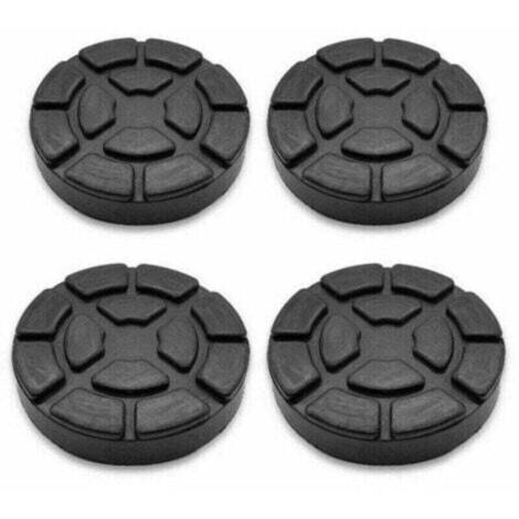 4X Patins en caoutchouc Réceptacles en caoutchouc 123 mm pour plaque de 110 mm Ponts élévateurs Outils de réparation L&H-