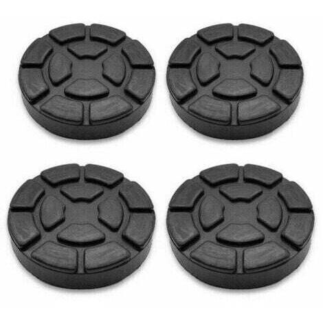 4X Patins en caoutchouc Réceptacles en caoutchouc 123 mm pour plaque de 110 mm Ponts élévateurs Outils de réparation L&H--INHHUB