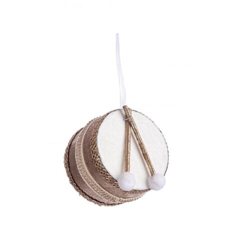 4x Pendaglio Witney Tamburo Bianco
