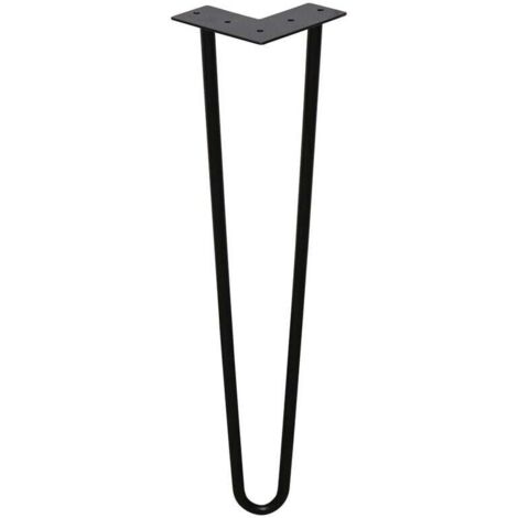 4x pieds en épingle à Hairpin Legs Hairpinlegs Set Hairpin Leg Pieds en épingle à cheveux Hairpins Pieds de table 2 table à manger 35cm